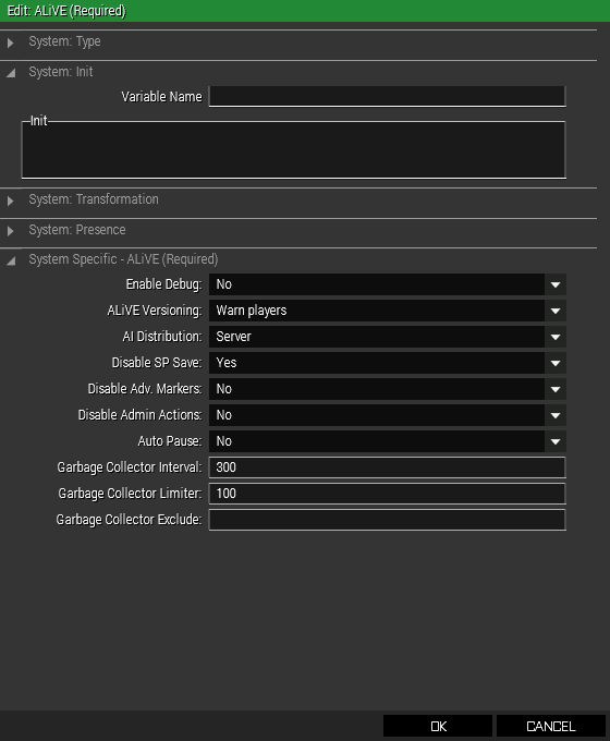 arma 3 alive server setup